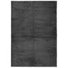 vidaXL Vloerkleed IZA laagpolig Scandinavisch 120x170 cm antraciet