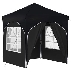 vidaXL Pop-up partytent 192 x 192 x 245 cm Antraciet