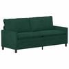 vidaXL Bank Donkergroen 196 x 81 x 87,5 cm Fluweel