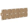 vidaXL Hoofdbord Met Kast met lade 3 pcs Artisan Eiken Bewerkt hout