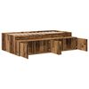 vidaXL Bedframe met lade Artisan Eiken 70 x 190 cm Bewerkt hout