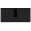 vidaXL Wastafelkast 63x30x54 cm spaanplaat zwart eikenkleurig