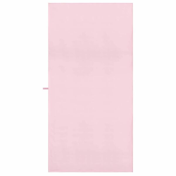 vidaXL Sporthanddoeken 2 pcs Roze 180 x 90 cm Polyester en polyamide