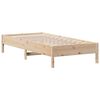 vidaXL Bedframe zonder matras massief grenenhout 100x200 cm