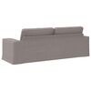 vidaXL Bank Taupe Totale afmetingen: 222 x 80 x 82 cm (B x D x H)