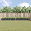 vidaXL Plantenbak Antraciet 195 x 100 x 45 cm Gegalvaniseerd staal