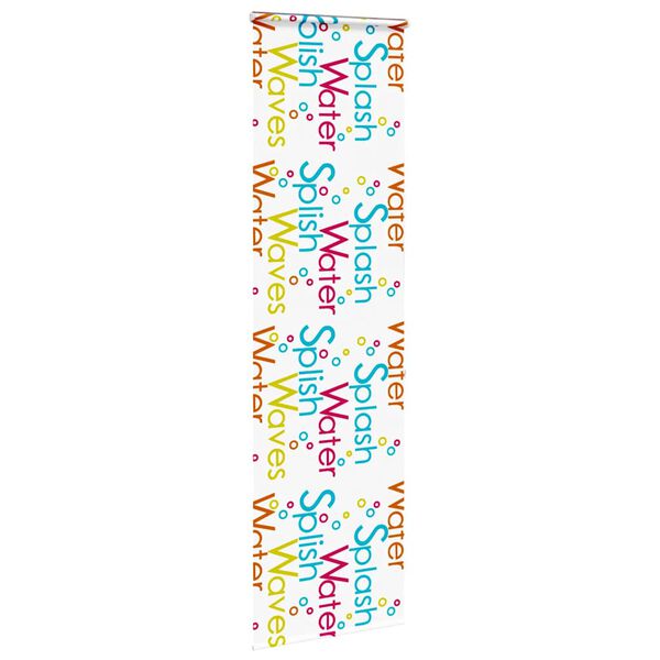 vidaXL Doucherolgordijn met cassette 70x240 cm stofbreedte 66 cm