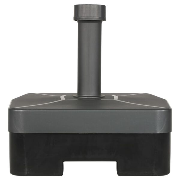 Lesli Living Parasolvoet vulbaar 45 kg 49x41x17,5 cm kunststof