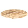 vidaXL Tafelblad rond 15-16 mm 60 cm massief mangohout