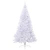 vidaXL Kunstkerstboom met 300 LED Wit 240 cm PVC en staal