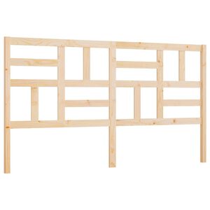 vidaXL Hoofdbord 186x4x104 cm massief grenenhout