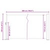 vidaXL Tuinscherm uittrekbaar 120x500 cm bruin