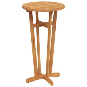 vidaXL Tuinbartafel &Oslash; 60x105 cm massief acaciahout