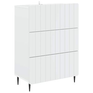 vidaXL Ladenkast Wit 66 x 34,5 x 92 cm Bewerkt hout