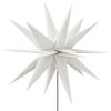 vidaXL Kerstlamp met grondpin en LED inklapbaar 57 cm wit