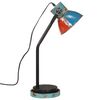 vidaXL Bureaulamp 25 W E27 18x18x60 cm meerkleurig