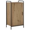 vidaXL Schoenenkast 51 x 36,5 x 93 cm Bewerkt hout Artisanaal eiken