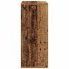 vidaXL Boekenkast 60x30x71,5 cm bewerkt hout oud houtkleurig