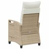 vidaXL Recliner Tuinstoelen 56 x 60 x 112 cm staal