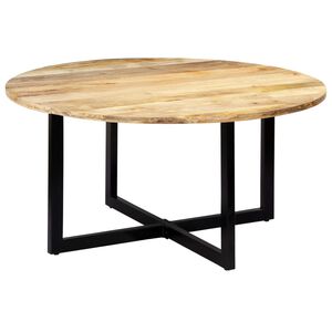 vidaXL Eettafel 150x73 cm massief mangohout