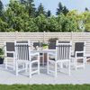 vidaXL Tuinstoelkussens 6 st oxford stof antracietkleurig