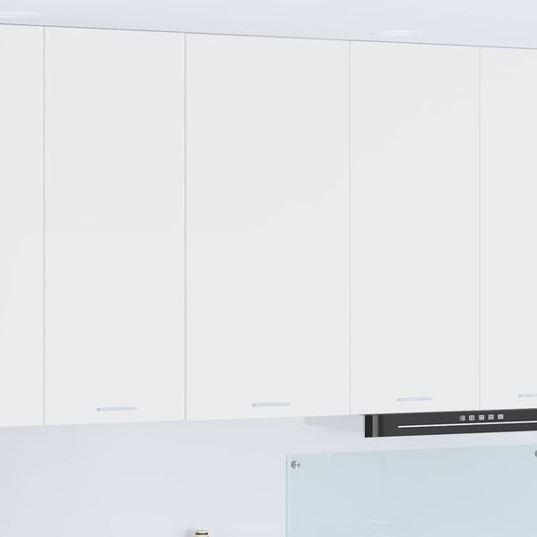 vidaXL Hangkast met opslag Wit 50 x 31 x 100 cm Bewerkt hout