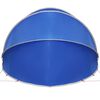 vidaXL Pooldome Blauw 500 x 500 x 236 cm 185T polyester met PU-coating