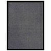 vidaXL Deurmat 40x60 cm antracietkleurig
