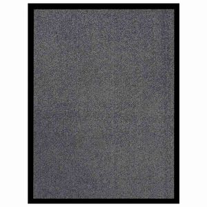 vidaXL Deurmat 40x60 cm antracietkleurig