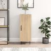 vidaXL Dressoir 34,5x34x90 cm bewerkt hout sonoma eiken