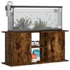 vidaXL Aquariumstandaard 121x41x58 cm bewerkt hout gerookt eikenkleur