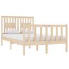 vidaXL Bedframe massief hout 120x190 cm