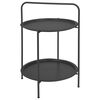 ProGarden Tafel rond 50x66 cm mat donkergrijs