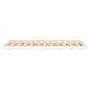 vidaXL Bedframe massief grenenhout wit 135x190 cm