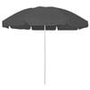 vidaXL Strandparasol 240 cm antracietkleurig