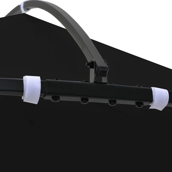 vidaXL Prieel rond 300x290 cm antraciet