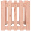 vidaXL Plantenbak met hekontwerp 50x50x50 cm massief douglashout