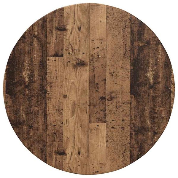 vidaXL Tafelblad Oud hout 80 x 80 x 1,5 cm Bewerkt hout