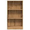 vidaXL Boekenkast 60x24x109 cm bewerkt hout artisanaal eikenkleurig
