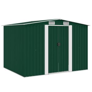 vidaXL Tuinberging 257x205x178 cm metaal groen