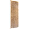 vidaXL Insectengordijn voor camper 56x185 cm bamboe