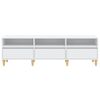vidaXL Tv-meubel 150x30x44,5 cm bewerkt hout wit