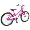 vidaXL Kinderfiets 18 Inch voor 5-7 jaar oud Donkerroze