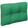 vidaXL Palletkussen 50x40x12 cm stof groen