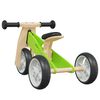 vidaXL Loopfiets voor kinderen 2-in-1 groen