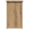 vidaXL Dressoir 35x35x55 cm bewerkt hout artisanaal eikenkleur