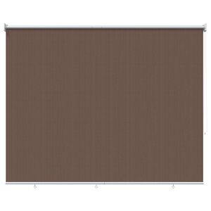 vidaXL Buitenrolgordijn 90% UV-blok Taupe 220 x 140 cm HDPE