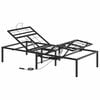 vidaXL Elektrisch Verstelbaar Bedframe Zwart 200 x 70 x 33,5 cm Staal