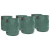 vidaXL Tuinafvalzakken 12 st 500 l Groen Polypropyleen