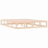 vidaXL Bedframe massief hout 160x200 cm